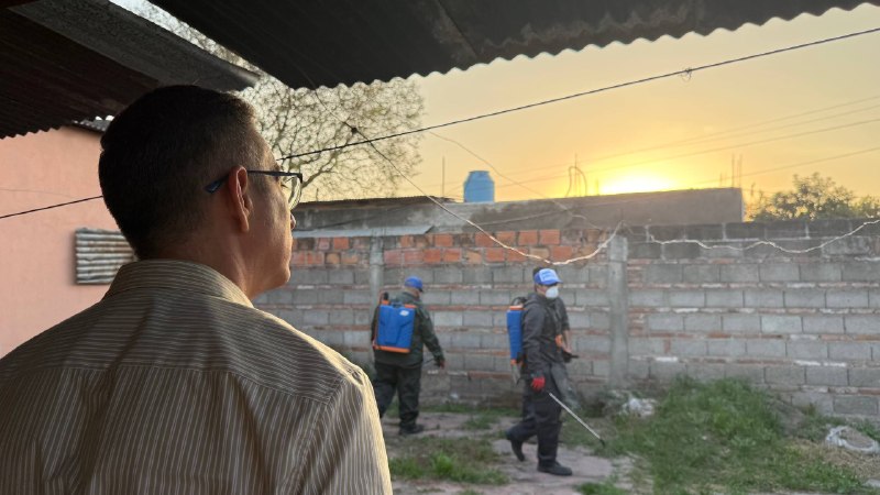 Barrio Estrella de Evita: realizaron un operativo de limpieza y mantenimiento junto a los vecinos 4967800633780014227